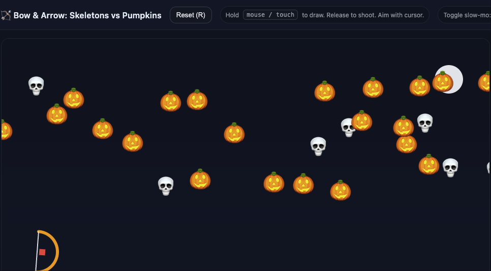 Halloween Bow & Arrow